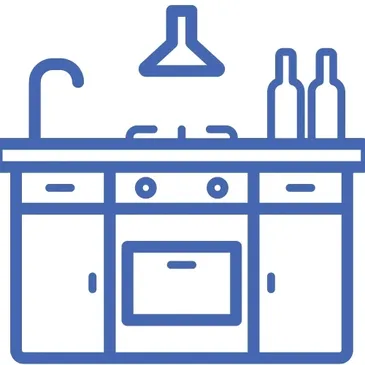 Kitchen and Bathroom